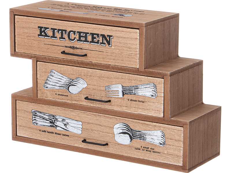 Шкатулка для кухонных аксессуаров Лефард 30х11х20см арт.129-515 по цене 