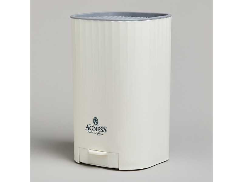 Подставка для ножей Агнесс с точильным камнем, пластик арт.907-322 по цене 