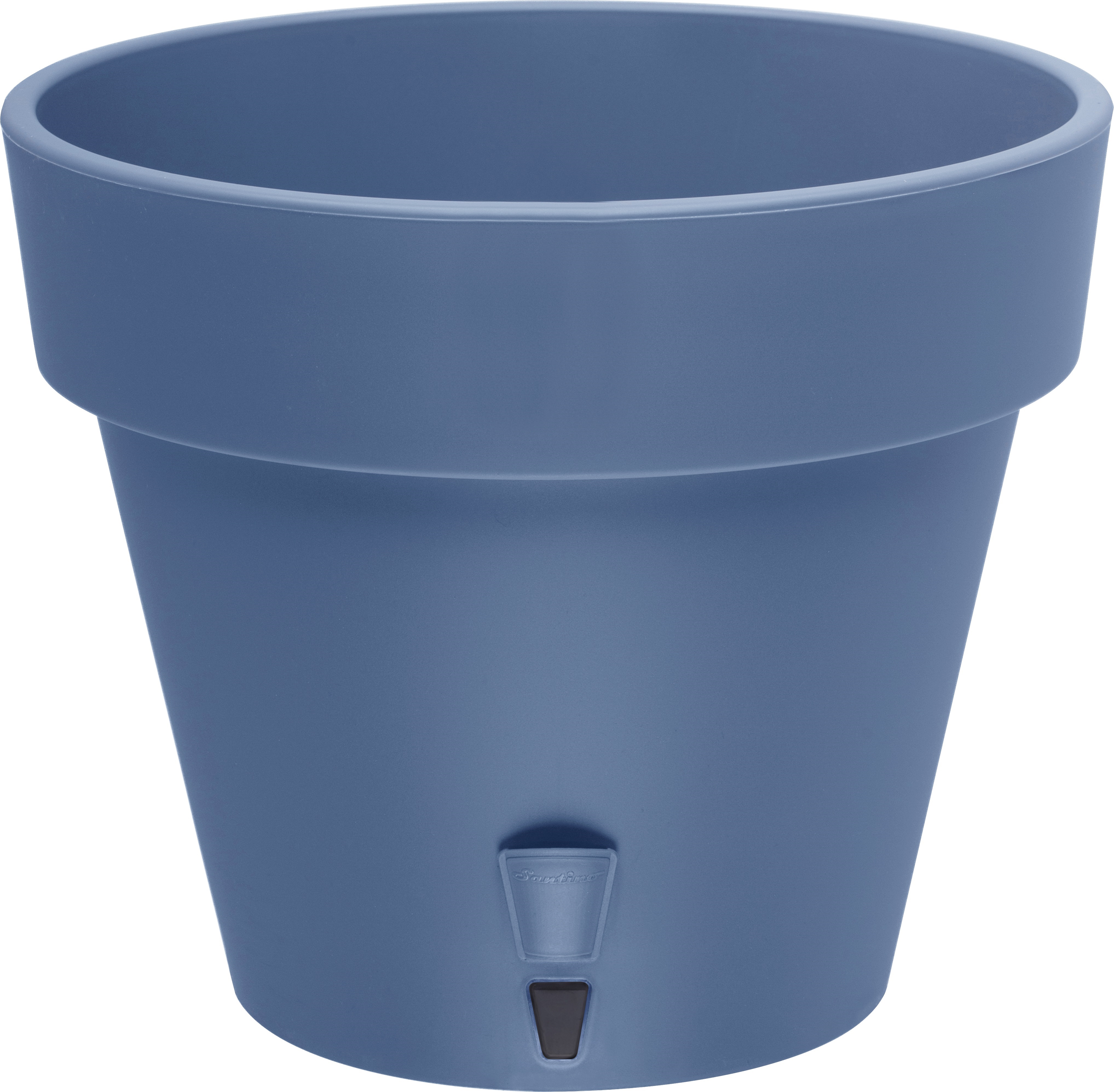 Горшок Латина 3,7 л без дренажного картриджа Дымчатый Cиний по цене 
