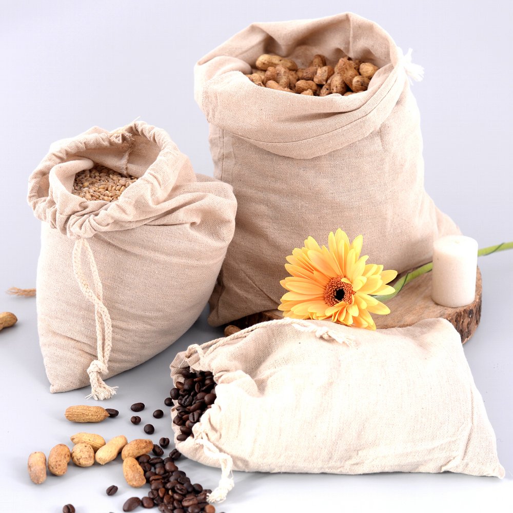 Мешок для хранения 20х25см, лен арт.VL4-11 по цене 