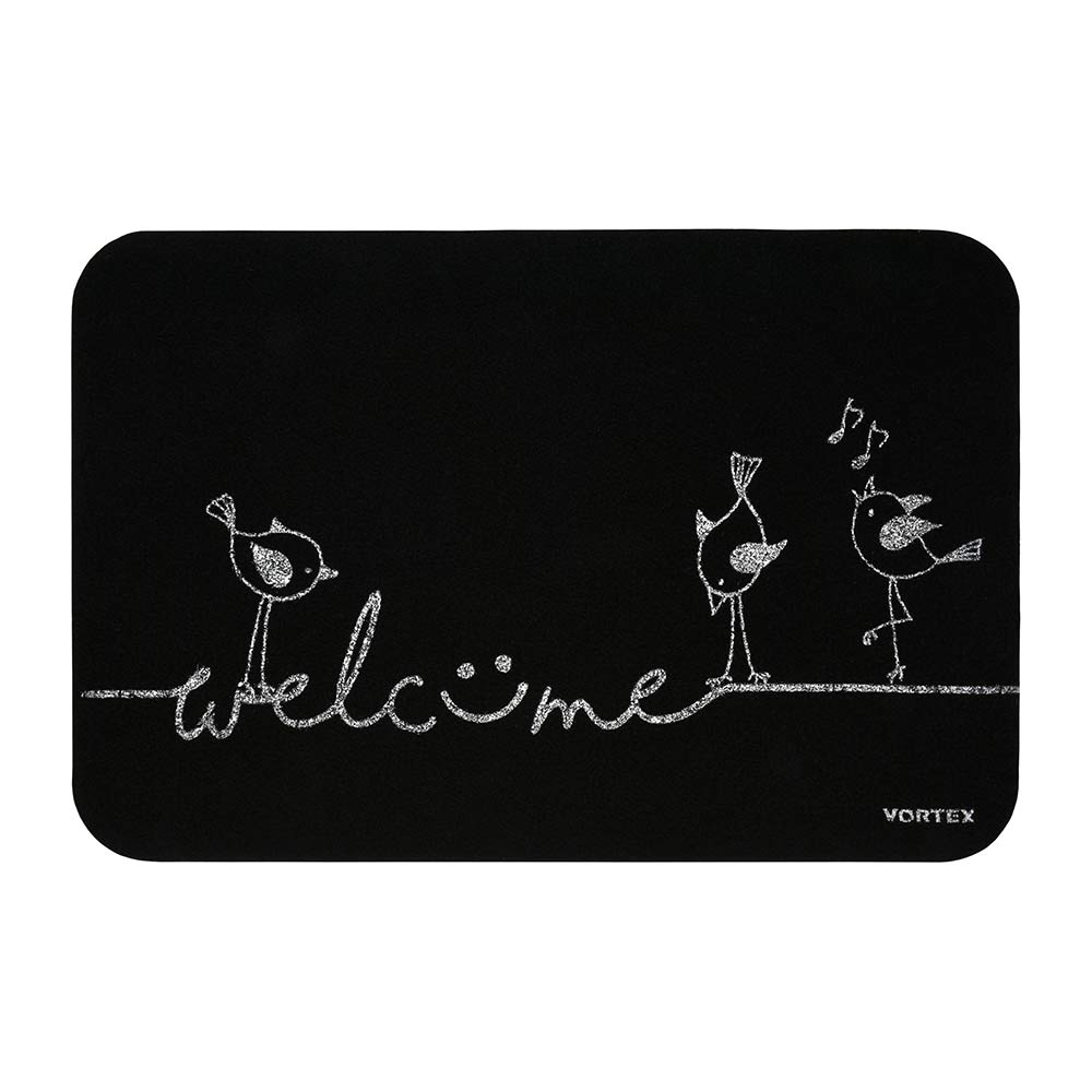 Коврик придверный Вортекс Добро пожаловать, птицы 40х60см арт.24401 по цене 