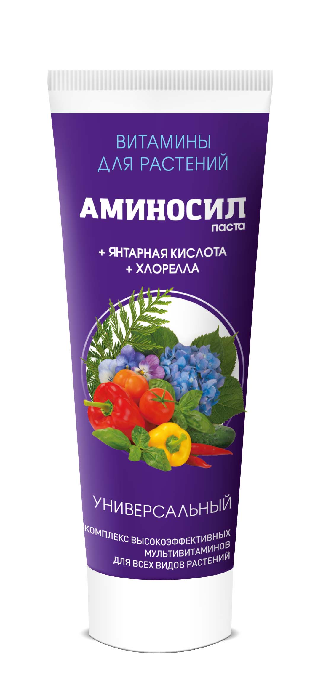 Удобрение жидкое Аминосил универсальное органическое паста в тубе 250м по цене 