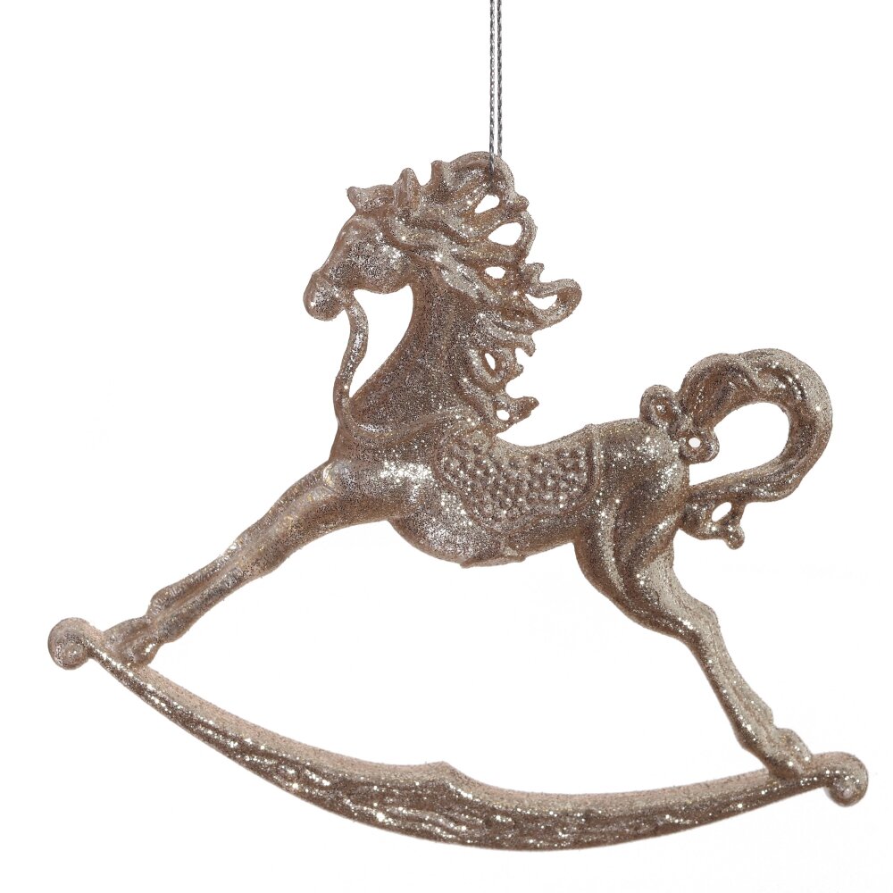 Изделие декоративное подвесное Лошадка 14,5х1х12см арт.807648 по цене 