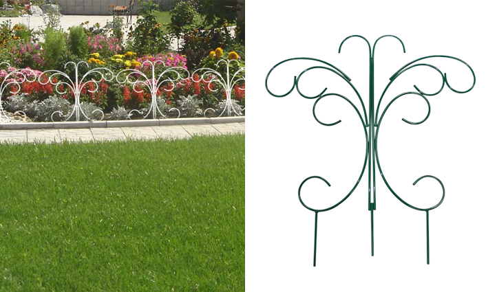 Шпалера металлическая Бабочка 0,85х0,95м ЗШ-560 по цене 