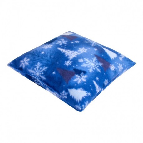 Подушка Веллнесс синий 40х40см, арт.WPNY44-Зима_11 по цене 