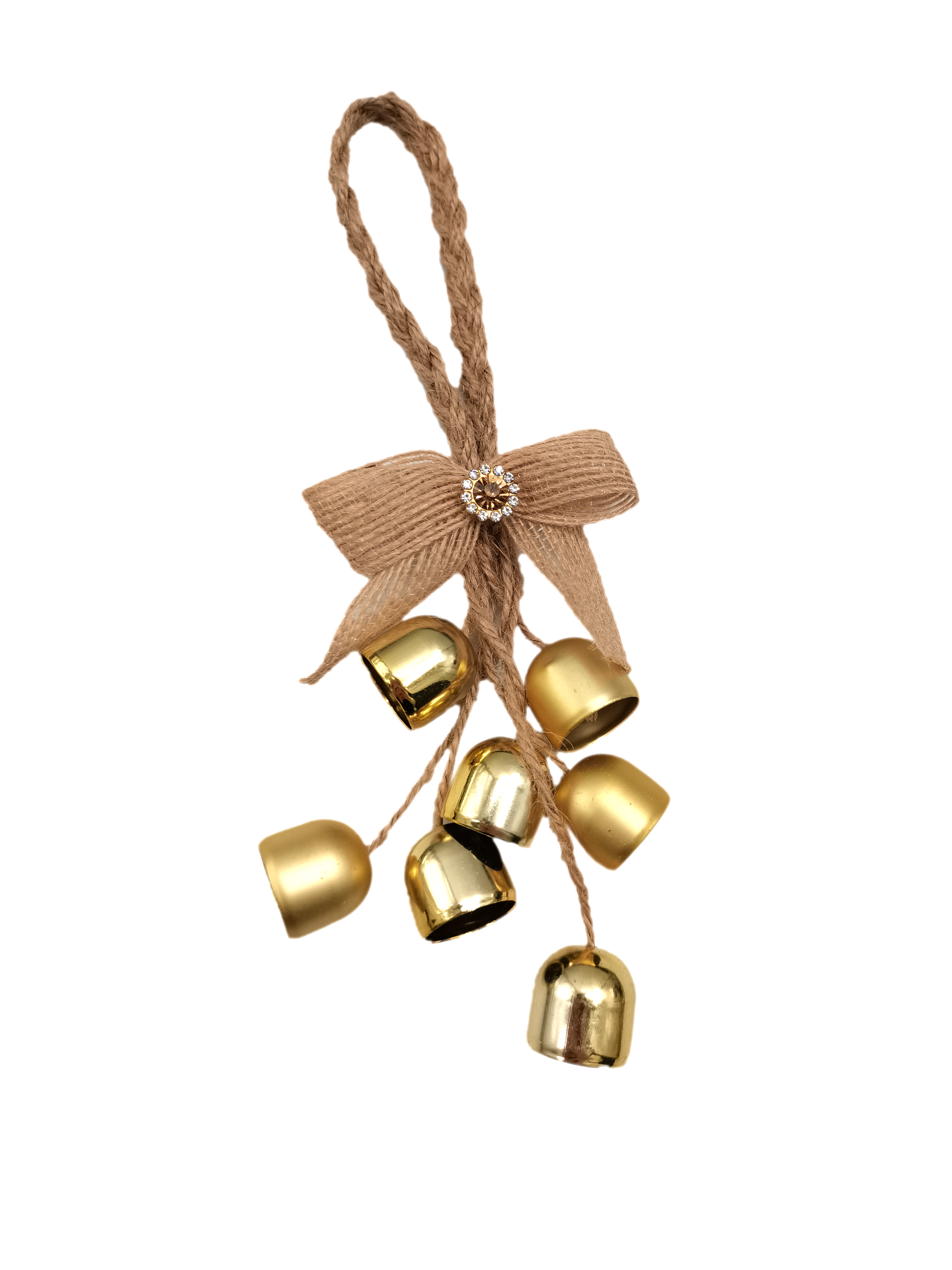 Украшение новогоднее Бубенчики 13x6,5x4,5см арт. 91033 по цене 