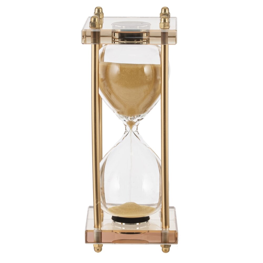 Часы песочные 15мин 7,5х7,5х19,5см арт.817678 по цене 