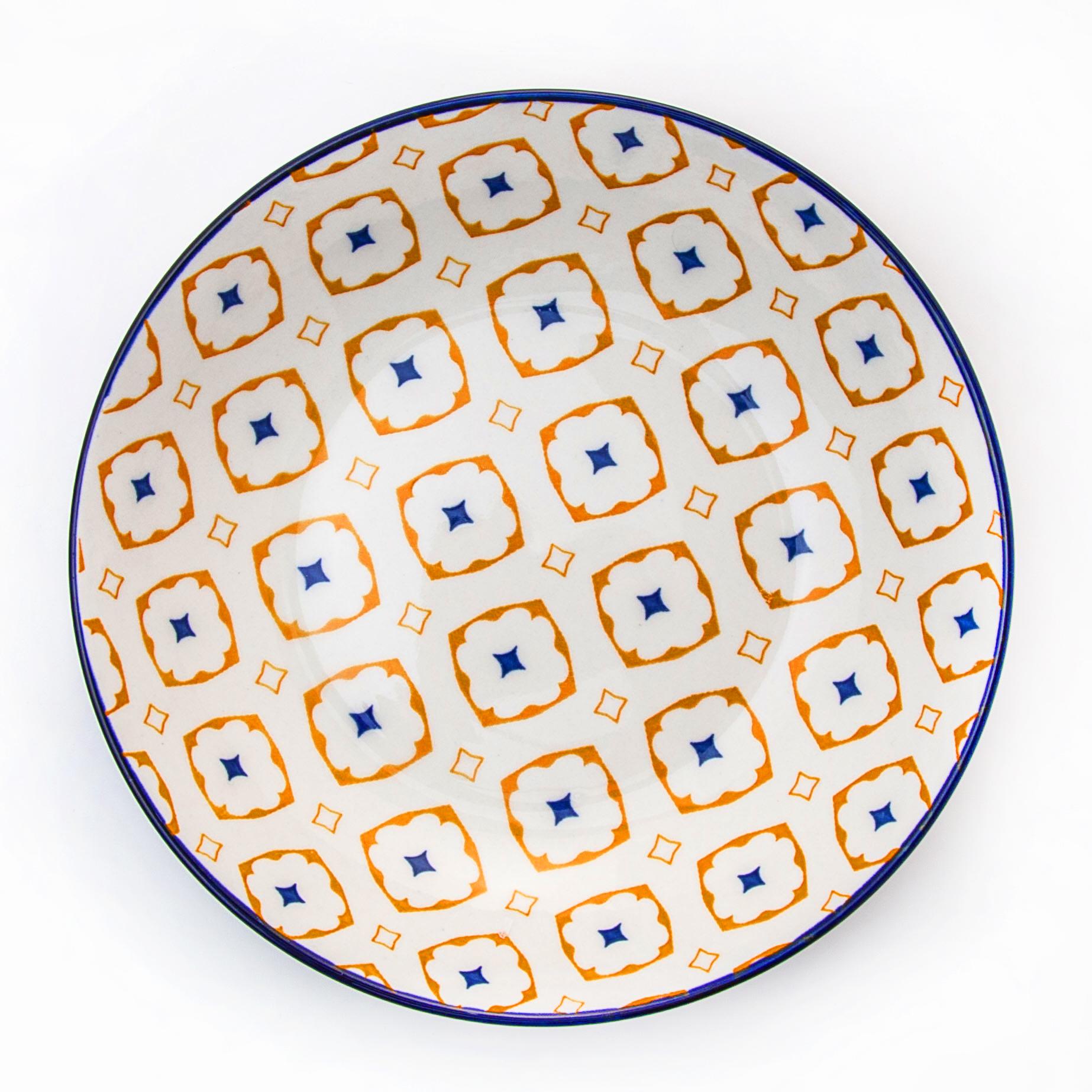 Тарелка глубокая 20см 790мл Мила Эйри, керамика арт.253-27004 по цене 