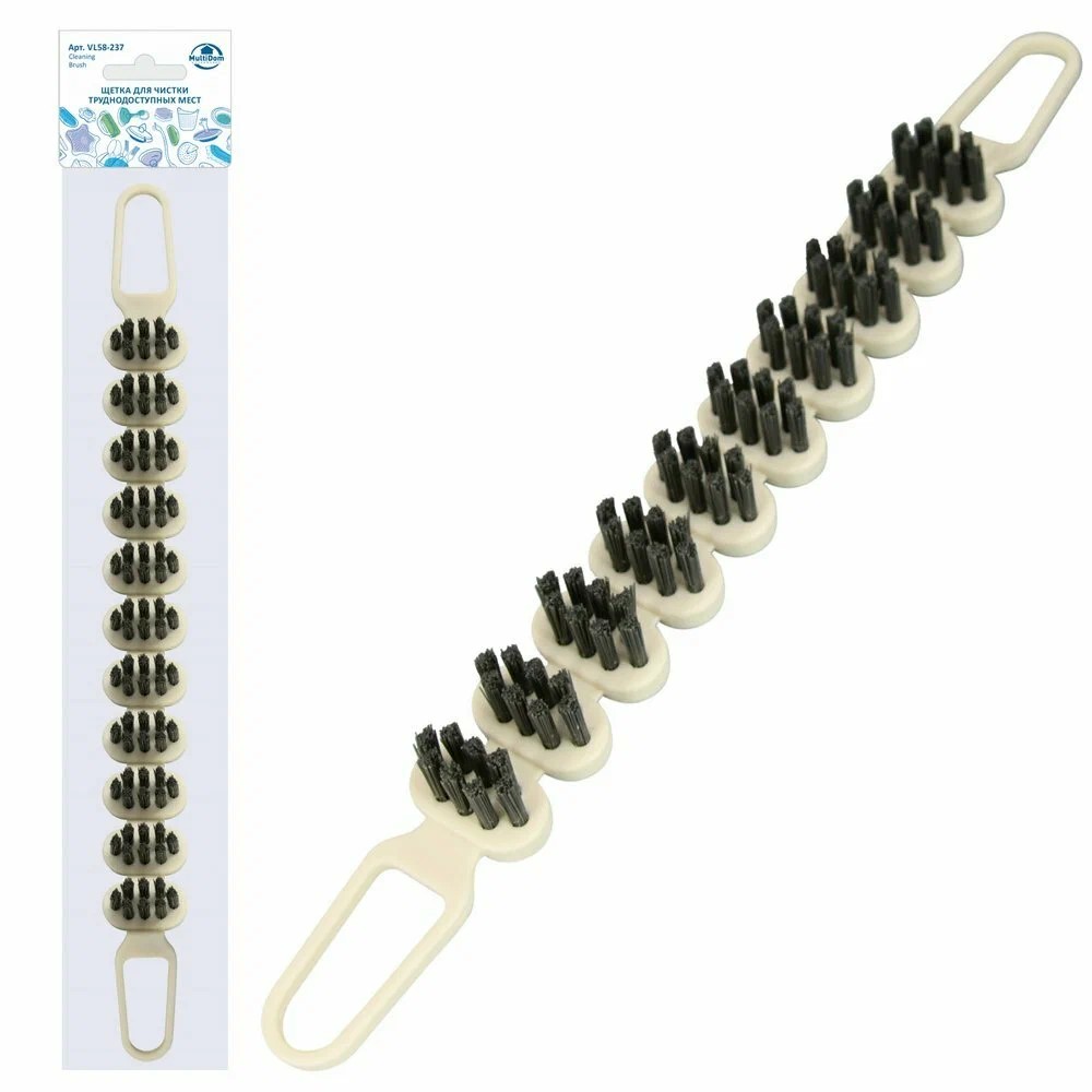 Щетка для чистки труднодоступных мест 26,5х2,5х2 см по цене 
