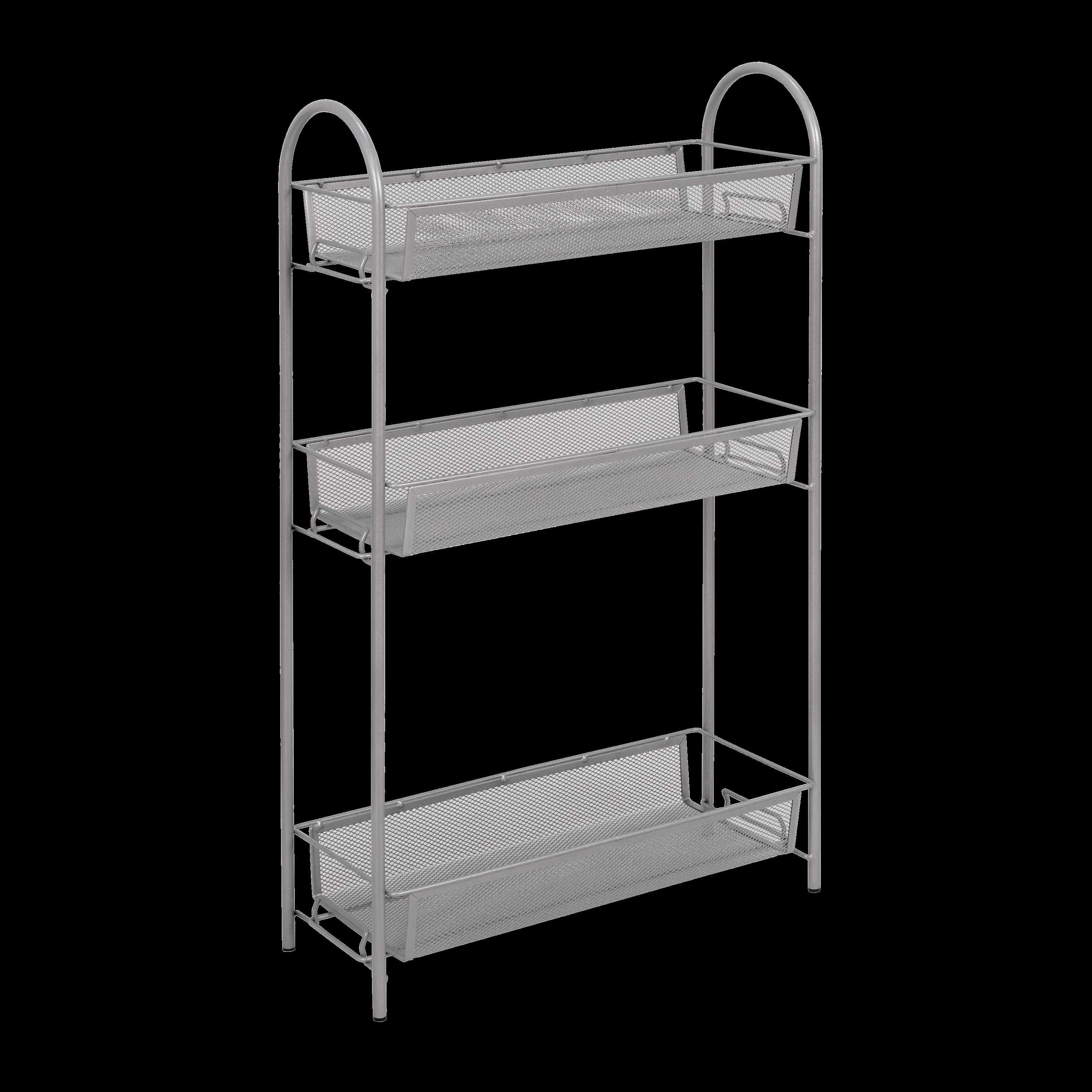 Этажерка напольная Ладья 13 арт.Э 399 С  серый по цене 