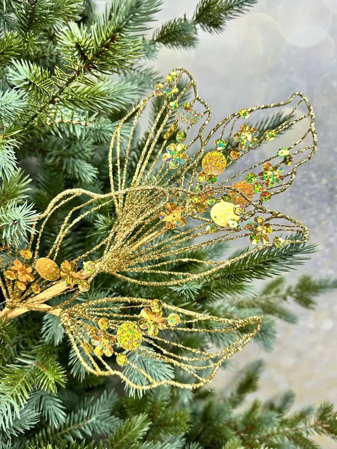 Веточка с листьями 61см арт.86662 по цене 