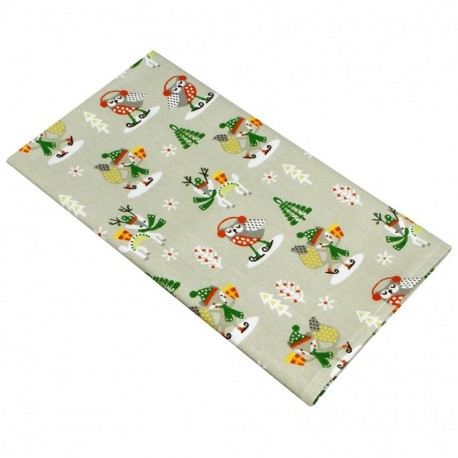 Полотенце кухонное Сова хлопок 45х65см, сервый, арт.Ранти по цене 