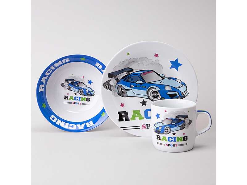 Набор посуды Лефард 3 предмета, фарфор арт.87-340 по цене 