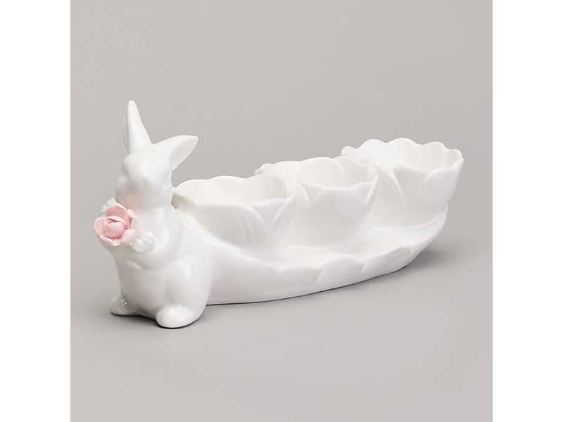 Блюдо для яиц 20,3х5х8,5см, фарфор арт.146-2171 по цене 