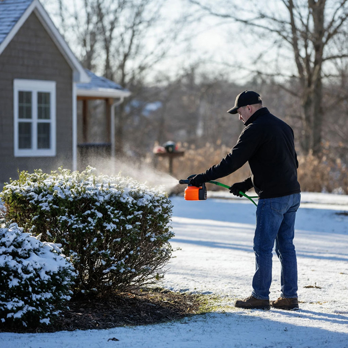 первая обработка сада