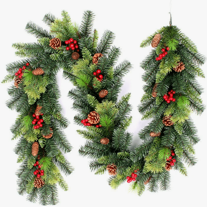 Хвойные гирлянды своими руками: украшаем Новый год