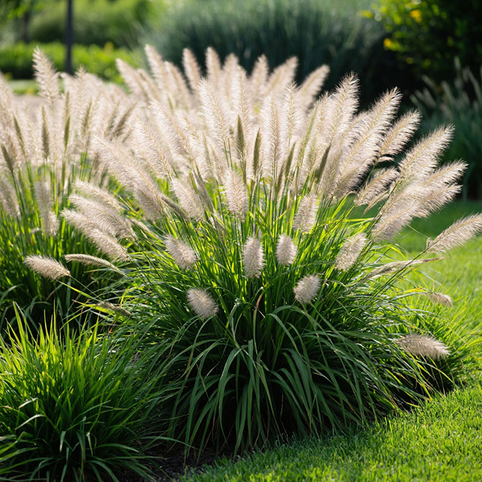Пеннисетум на дачном участке