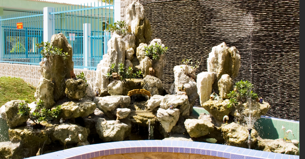 бонсай в Азии на улице