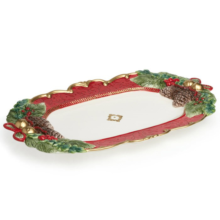 блюдо для горячего новогоднее