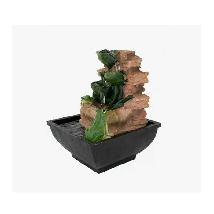 фонтан комнатный лягушка