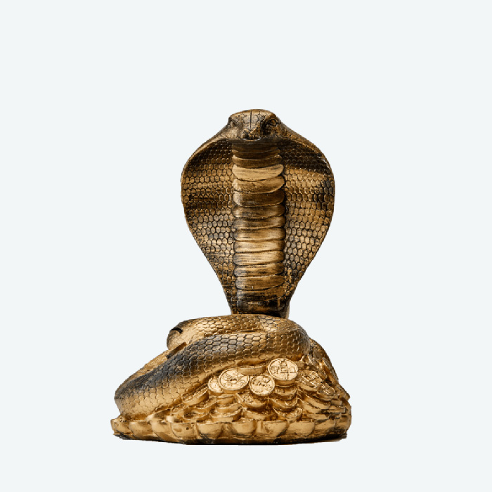 змея бронза