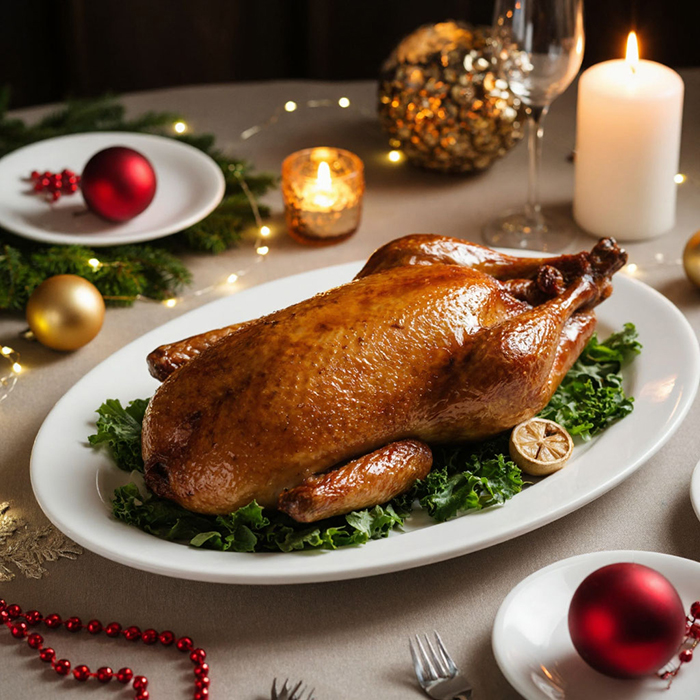 утка запеченная