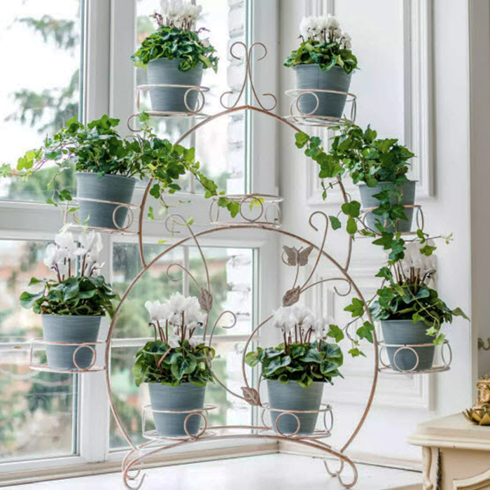 подставка для цветов на подоконник