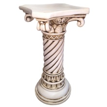 Изделие декоративное Подставка антик 28х27х52см полистоун арт.626348/PP001 по цене 