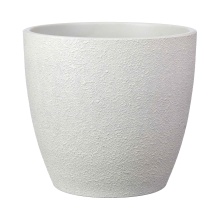 Кашпо Саванна белый бутон 44см, бетон по цене 