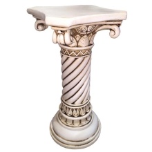 Изделие декоративное Подставка антик 28х27х52см полистоун арт.626348/PP001 по цене 