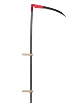 Набор косца "Косарь М" №6, коса "Сайга Люкс" 600 мм, металлическое косовище, Арти, по цене 