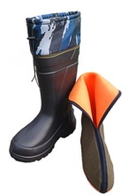 Сапоги литые мужские со вcтавкой, арт 1SHS 45р. по цене 