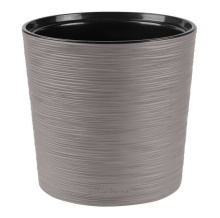 Кашпо Ла Декоро 15л серый жемчуг, пластик арт.КШ-0697 по цене 