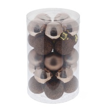 Украшение новогоднее Шар Шоколадное удовольствие 3см набор из 25шт арт.722876 по цене 