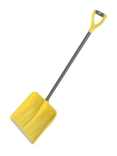 Лопата снеговая Викинг стальной черенок 50см по цене 