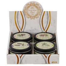 Свеча ароматическая микс 6х6x4см 4в. арт.788772 по цене 