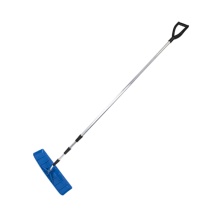 Скребок для уборки снега с крыш №18 телескопическая ручка 6,5м 62х15см по цене 