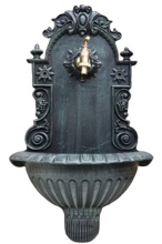 Колонка садовая для воды из алюминия серый 37х19х61см арт.GLQ 288 (Grey) по цене 