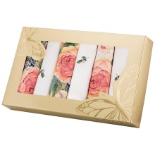 Комплект салфеток винтаж кремовый 6шт 40х40см по цене 