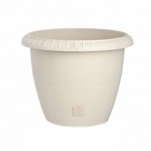 Горшок Жардин пластиковый 35х35х29см 13л, Мр золотой по цене 