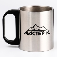 Термокружка 180мл Туризм Мастер К, сохраняет тепло 2 ч, хром арт.4678393 по цене 