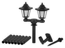 Светильник Эра садовый на солнечной батарее черный 150см по цене 