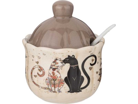Кружка Парижские коты 280мл керамика арт.358-1737