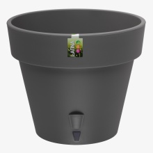 Горшок Латина 3,7л без дренажного картриджа Антрацит по цене 