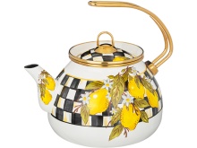 Чайник Агнесс эмаль лимон индукция 3л арт.950-556 по цене 