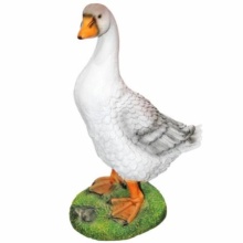 Фигура садовая Гусыня домашняя 29х19,5х46см, полистоун арт.626195/F421 по цене 