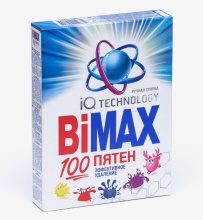 Порошок стиральный BiMax COMPACT 100 пятен 400гр арт.730126 по цене 