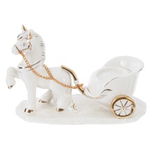Фигурка Лошадка с подсвечником 16,5х7х12см арт.822600 по цене 
