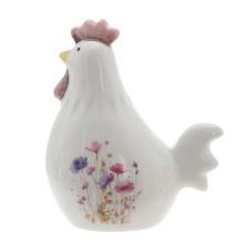 Фигурка декоративная Курочка 12х9,5х13,5см, керамика арт.815124 по цене 