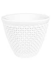 Кашпо Ротанг 1,6л Белый-Белый арт.КШ-6467 по цене 